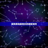 属狗男和属狗女的婚配如何，男属狗和女属鼠相配婚姻如何