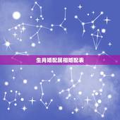 生肖婚配属相婚配表，最准的12生肖配对表？