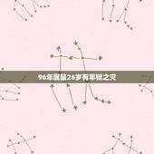 96年属鼠26岁有牢狱之灾，1996年属鼠男孩的爱情运2022