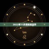 2022年11月魔蝎座运势，摩羯座2o14年11月运势