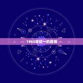 1965年初一的属相，1965年正月初一，星座\\属蛇的生肖配对跟属羊