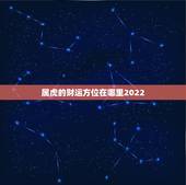 属虎的财运方位在哪里2022，属虎床头朝哪个方向好