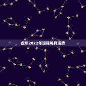 虎年2022年运程每月运势，十二生肖2021年运势及运程每月运程