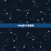 1966年八字算命，1966农历6月初5八字