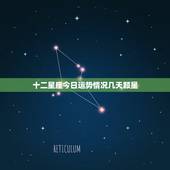 十二星座今日运势情况几天颗星，十二星座中今天什么星座运势最好