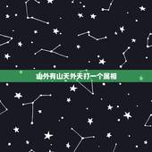 山外有山天外天打一个属相，期期生肖堵在前•山外有山天外天？