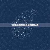 97年属牛的男孩属相婚配表，97属牛男生的和什么属相最配