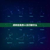 戌时出生的人五行缺什么，鼠年戌时出生的女孩名字