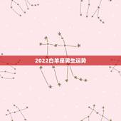 2022白羊座男生运势，白羊座男生今年的运势财运，婚姻