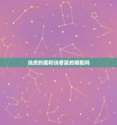 说虎的能和说老鼠的婚配吗，属鼠和属虎相配吗？