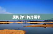 属狗的年龄对照表，属狗的老人今年七十几岁