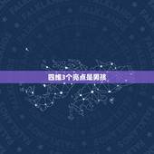 四维3个亮点是男孩，23周四维彩超屁股下面有两个长条行亮点是男孩女孩