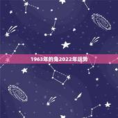 1963年的兔2022年运势，1963年属兔的人2021年运势怎样？男