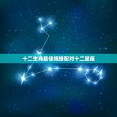 十二生肖最佳姻缘配对十二星座，十二生肖姻缘配对？