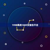 1998男虎1995女猪合不合，女95猪男98虎相配吗