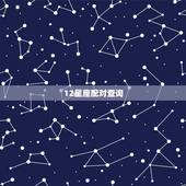 12星座配对查询 12星座的最佳情侣配对情况