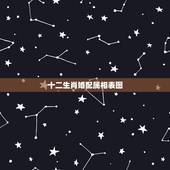 十二生肖婚配属相表图，十二生肖最佳配对表格