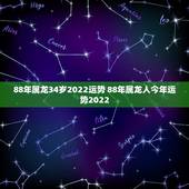88年属龙34岁2022运势 88年属龙人今年运势2022