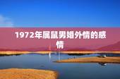1972年属鼠男婚外情的感情，属鼠的男人对待感情