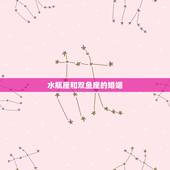 水瓶座和双鱼座的婚姻，水瓶座和双鱼座配吗？