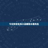 今日特吉生肖小运播报水墨先生，2019年小运播报12月十号风水大师 宇