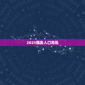 2025爆发人口危机，请问人口危机是什么意思？中国有爆发人口危机的可能