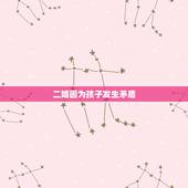 二婚因为孩子发生矛盾，对于二婚来说，一定要有个孩子才能幸福吗？