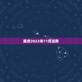 属虎2022年11月运势，1950年属虎2022年运势及运程？