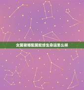 女属猪婚配属蛇终生命运怎么样，属蛇与属猪的婚姻好吗