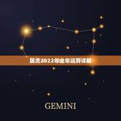属虎2022年全年运势详解，生肖虎2022年运势大全