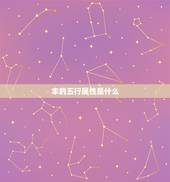 丰的五行属性是什么，和字五行属性