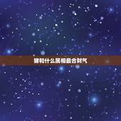 猪和什么属相最合财气，九对搭配最合财生肖