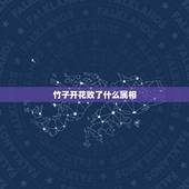 竹子开花败了什么属相，竹子开花节节高是什么生肖