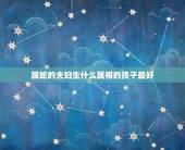 属蛇的夫妇生什么属相的孩子最好，夫妻俩属蛇生个属什么的宝宝好