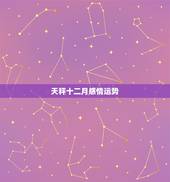 天秤十二月感情运势，12月天秤，工作和感情运势