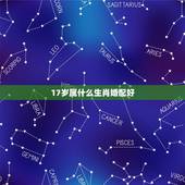 17岁属什么生肖婚配好，17岁属什么生肖