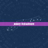 属猴的7月份运势如何，今年属猴的人运气怎么样