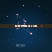 2022金牛座12月运势，2023年12月28日金牛座运势