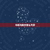 马和马配对怎么不好，马和人能配对成功吗