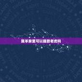 属羊家里可以摆放老虎吗，属羊人2022年运势运程