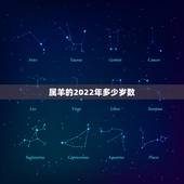 属羊的2022年多少岁数，属猴的2022 年多少岁
