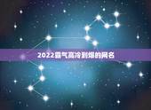 2022霸气高冷到爆的网名，2023更高冷的网名