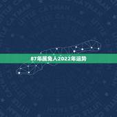 87年属兔人2022年运势，属兔的过了35岁就顺了