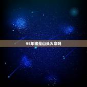 95年猪是山头火命吗，属猪的火命山头火是何意？