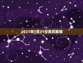 2021年1月31日黄历属相，2021年1月31日新闻联播有哪些主要内