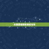 夫妻属相婚配表蛇与羊，属蛇的和属羊的在一起婚姻好吗