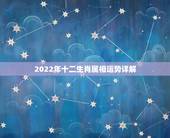 2022年十二生肖属相运势详解