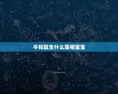 牛和鼠生什么属相宝宝，鼠和牛生什么属相的孩子好？