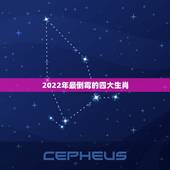 2022年最倒霉的四大生肖，2023最倒霉犯太岁严重的生肖