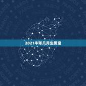 2021牛年几月生男宝，2021年几月生男孩